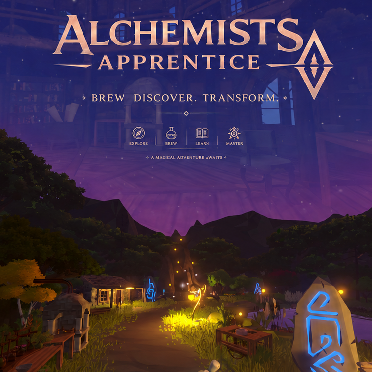 Alchemist’s Apprentice key artwork